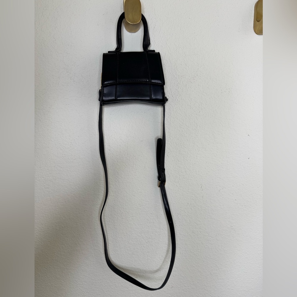 BLACK TOP HANDLE MINI BAG - Picture 2 of 6
